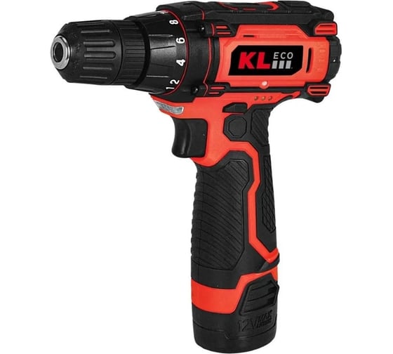 Изображение товара Аккумуляторный шуруповерт KLECO 12 В / 1.3 Ач 12038 KE2213NM