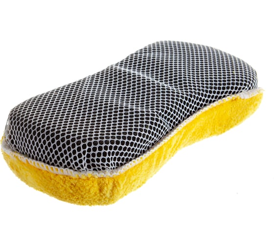 Изображение товара Губка микрофибровая двусторонняя для мойки Автостоп AB-1551 726822