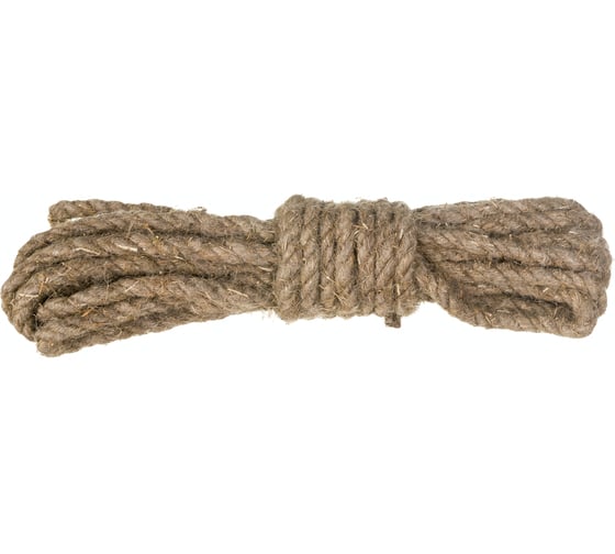 Изображение товара Крученая льнопеньковая веревка  ЩИТ ЛП D 12 мм L 10 м