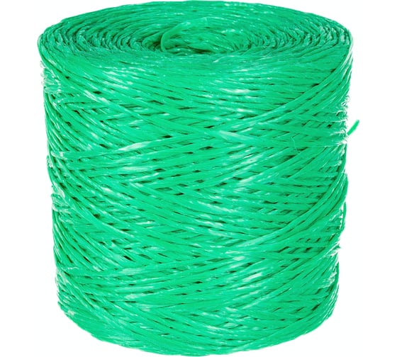 Изображение товара Полипропиленовый шпагат ЩИТ ПП 1600 текс в боб. по 1 кг зеленый