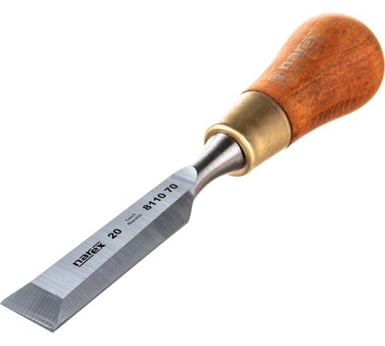 Изображение товара Зачистная стамеска с ручкой Narex WOOD LINE PLUS 20 мм 811070