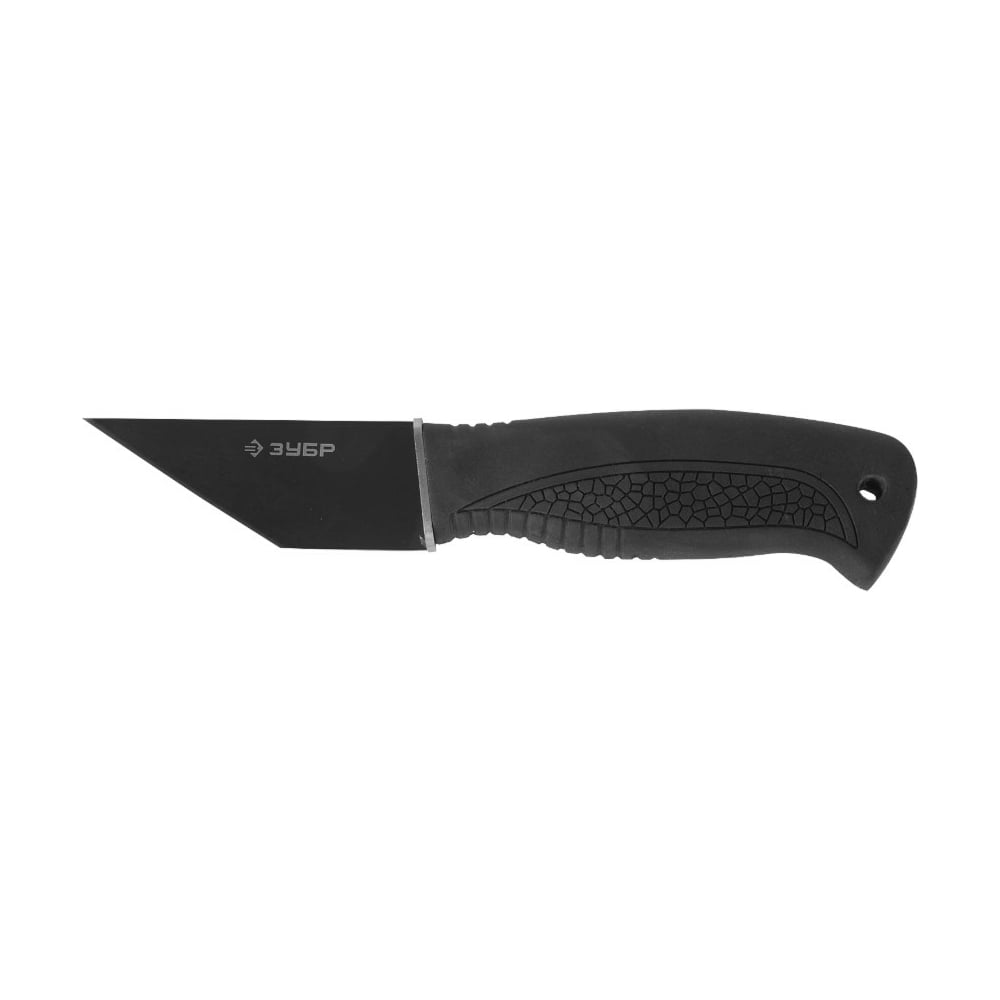 Сапожный нож ЗУБР мотыжка комбинированная сталь 70х290 мм двухкомпонент рукоять palisad premium plus 62055