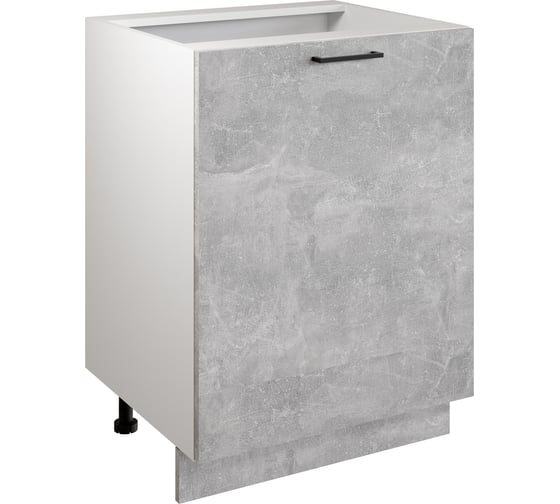 Изображение товара Шкаф - стол Атмосфера Simple Н600 60см, Ателье светлое/ Белый 00-00020865