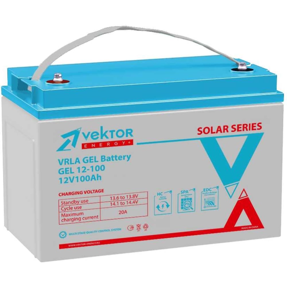 Аккумуляторная батарея Vektor Energy помпа аккумуляторная energy en 011e 106548