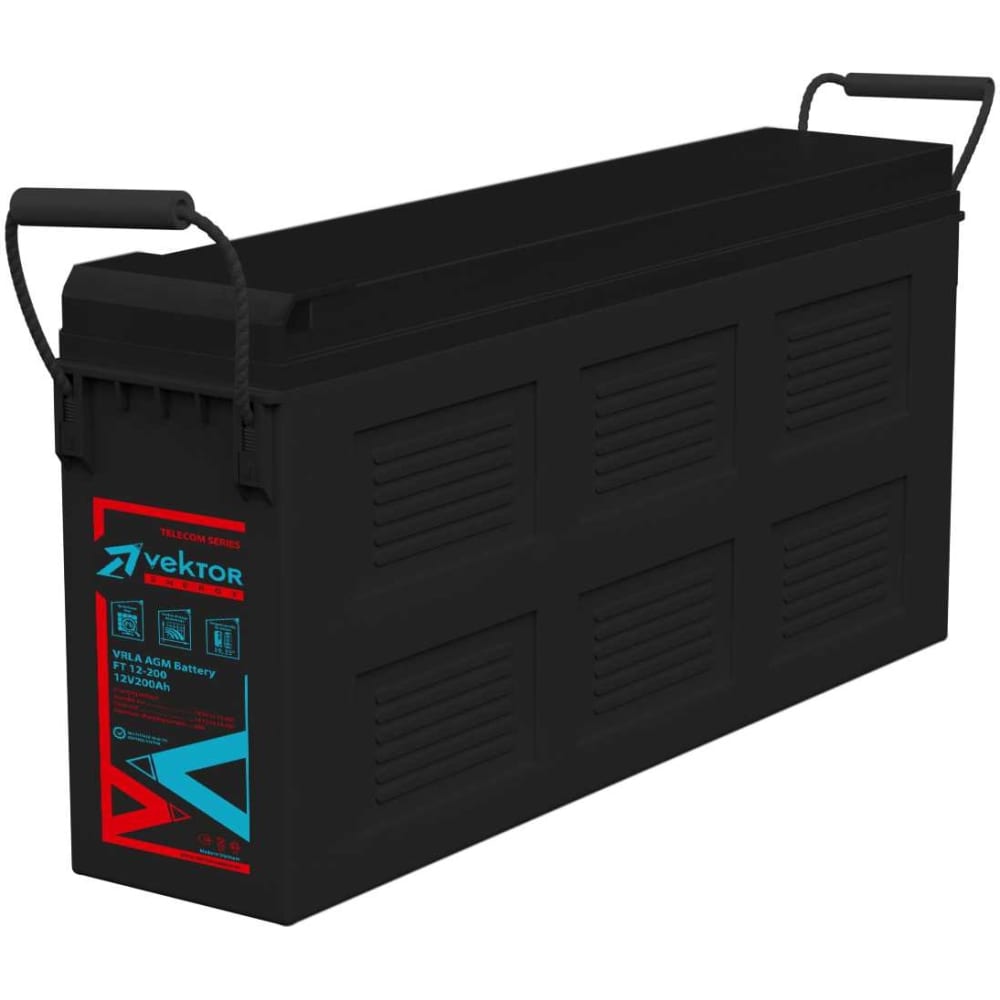 Аккумуляторная батарея Vektor Energy аккумулятор для ибп vektor energy gp 12 12 12 а ч 12 в 0i 00008950