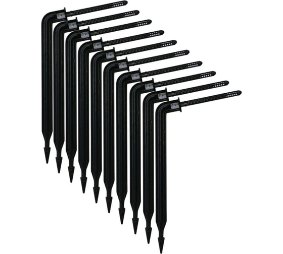 Изображение товара Стойка-капельница для микротрубки 3 мм х 5мм Профитт 2.6 л/ч, 10шт 4822283