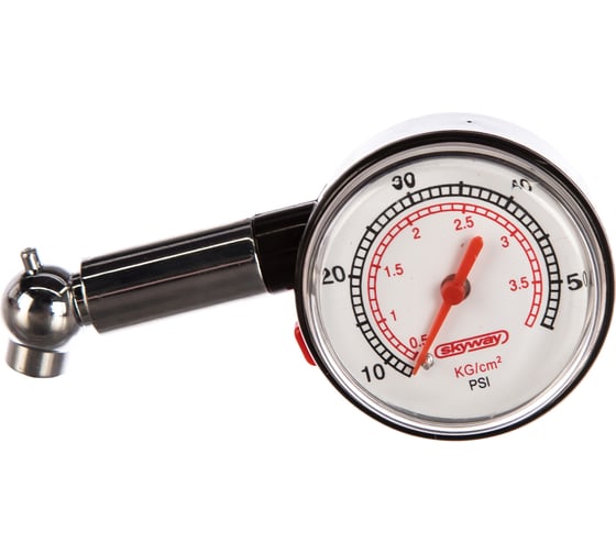 Изображение товара Манометр в пластиковом корпусе SKYWAY 3.5 АТМ S07701003