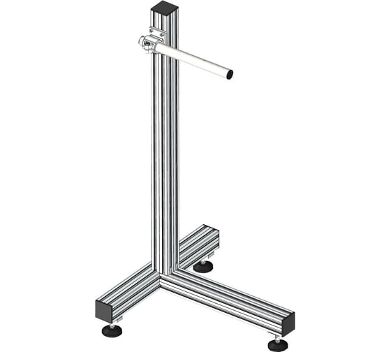 Изображение товара Стойка "Т" Стронг для вертикальной установки аппликатора, на опорах, без регулировок, высота 1600 мм СТ-Б-1600-430