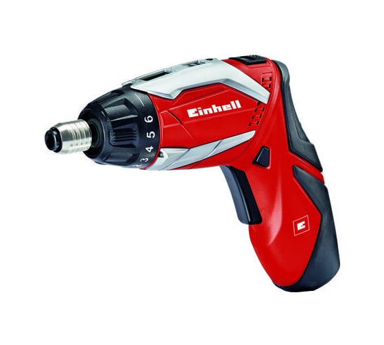 Изображение товара Аккумуляторная отвертка Einhell te-sd 3.6 li, 3.6 В, 0-200 об/мин, 3.5 Нм, рег.момента, трансформер, наб. бит 32, мет. кор. 4513495