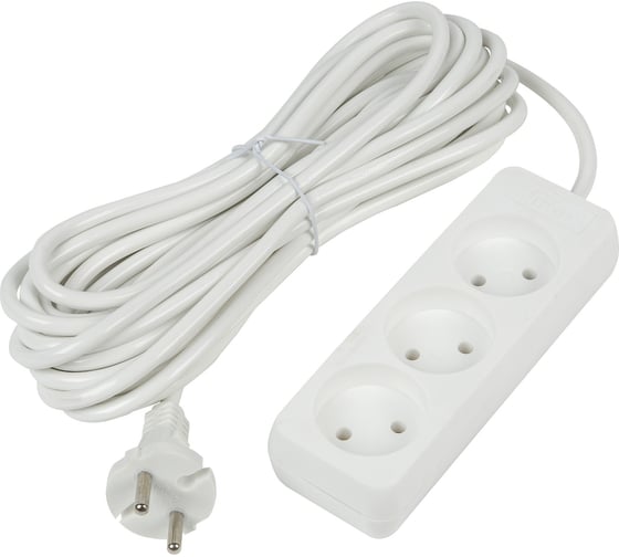 Изображение товара Удлинитель Uniel S-CU3-10 WHITE UL-00009980