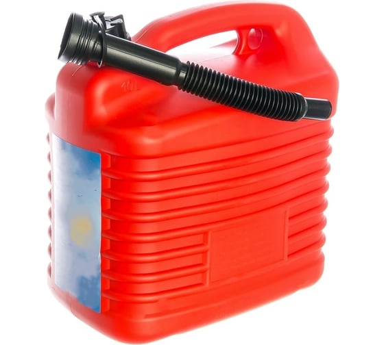 Изображение товара Канистра пластиковая с заливным устройством, 10 литров Pegas pneumatic 140557