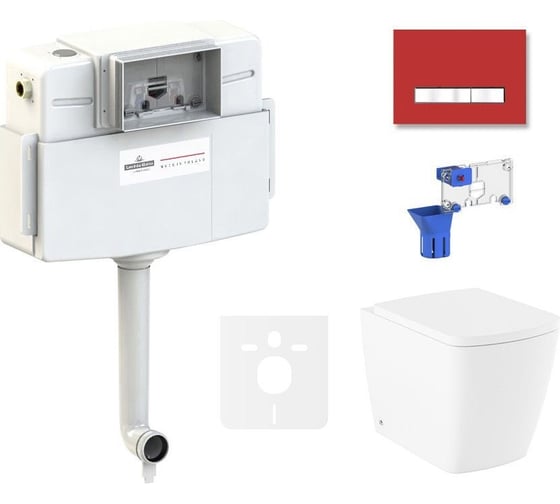 Изображение товара Унитаз приставной Lavinia Boho Aveo Rimless в комплекте 5 в 1 87551070