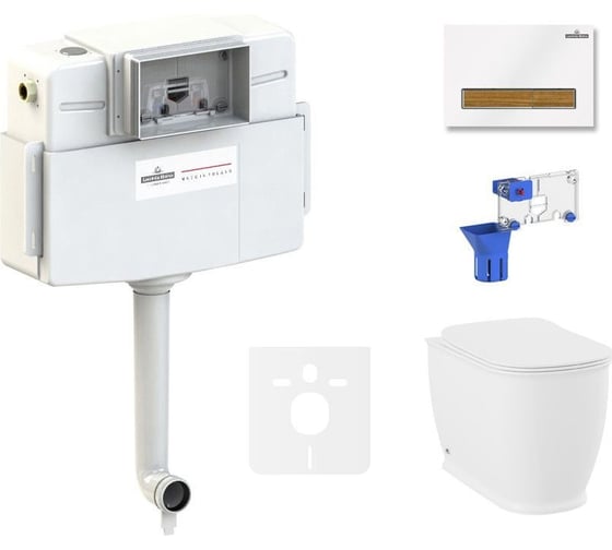 Изображение товара Унитаз приставной Lavinia Boho Bell Pro в комплекте 5 в 1 87551006