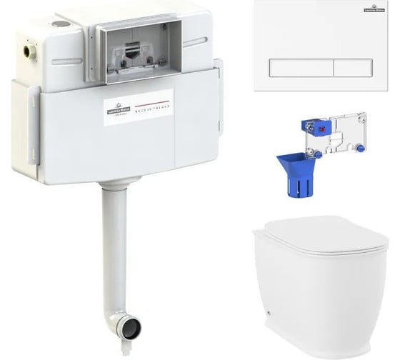 Изображение товара Унитаз приставной Lavinia Boho Bell Pro в комплекте 5 в 1 87060205