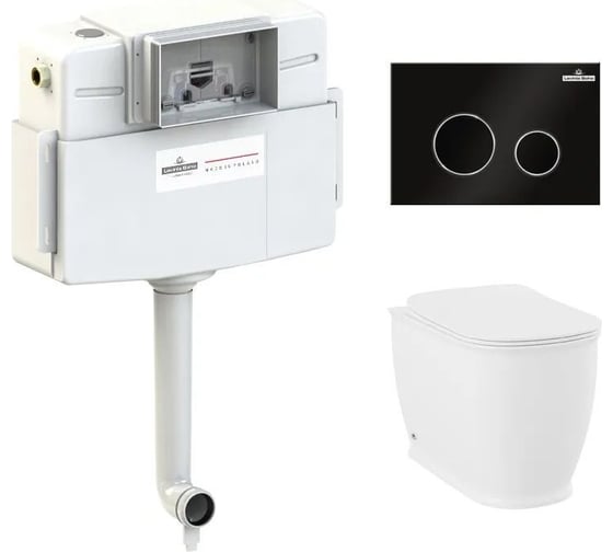 Изображение товара Унитаз приставной Lavinia Boho Bell Pro в комплекте 4 в 1 77060212