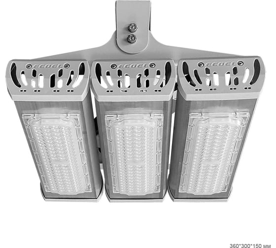 Изображение товара Светильник Экоэл ОМЕГА v2-150.5К.Д.IP67-370.ПКП.MW.Vi7