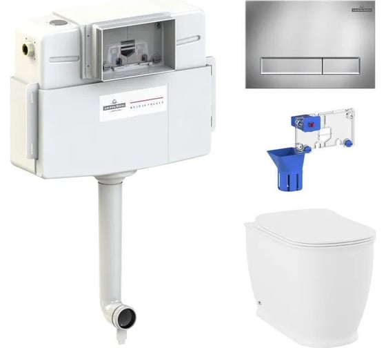 Изображение товара Унитаз приставной Lavinia Boho Bell Pro в комплекте 5 в 1 87060206