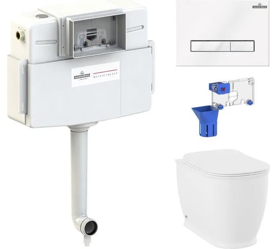 Изображение товара Унитаз приставной Lavinia Boho Bell Pro в комплекте 5 в 1 87060213