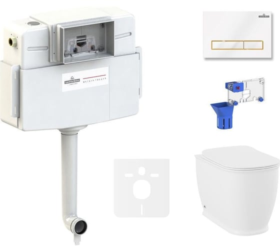 Изображение товара Унитаз приставной Lavinia Boho Bell Pro в комплекте 5 в 1 87551011