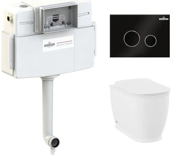 Изображение товара Унитаз приставной Lavinia Boho Bell Pro в комплекте 4 в 1 77060216