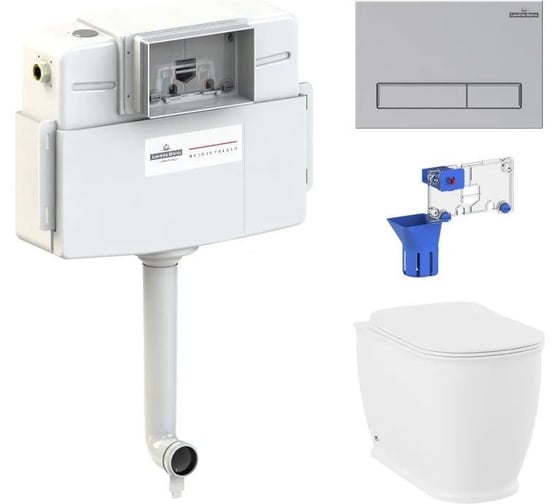 Изображение товара Унитаз приставной Lavinia Boho Bell Pro в комплекте 5 в 1 87060207