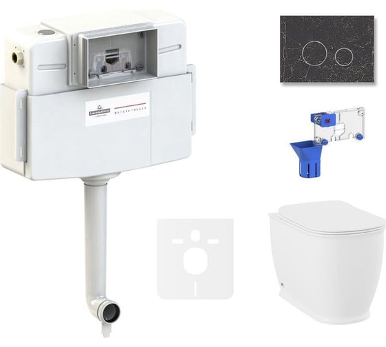 Изображение товара Унитаз приставной Lavinia Boho Bell Pro в комплекте 5 в 1 87551015