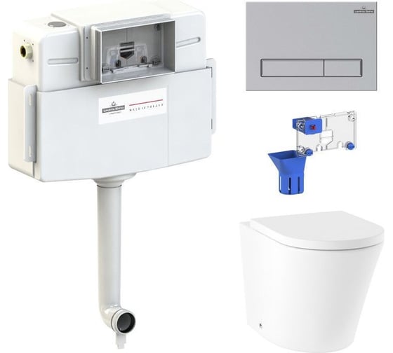 Изображение товара Унитаз приставной Lavinia Boho Biore в комплекте 5 в 1 87060231