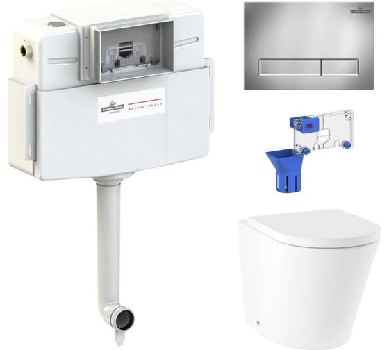 Изображение товара Унитаз приставной Lavinia Boho Biore в комплекте 5 в 1 87060230