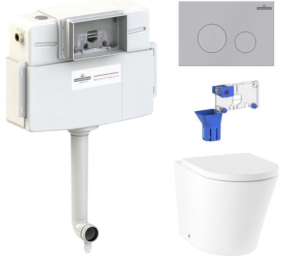 Изображение товара Унитаз приставной Lavinia Boho Biore в комплекте 5 в 1 87060235