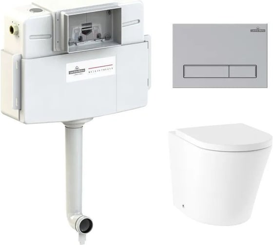 Изображение товара Унитаз приставной Lavinia Boho Biore в комплекте 4 в 1 77060231