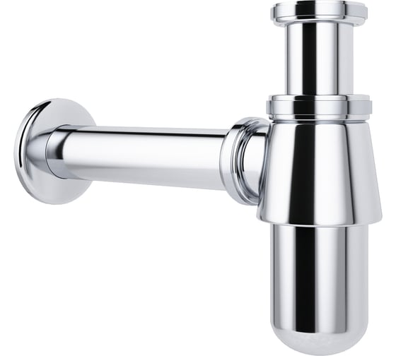 Изображение товара Металлический сифон для раковины Wellsee Drainage System 182103000
