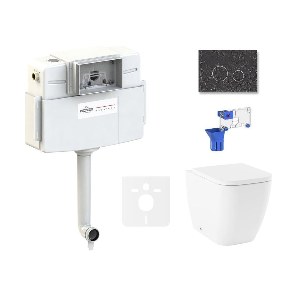 Изображение товара Унитаз приставной Lavinia Boho One в комплекте 5 в 1 87551032