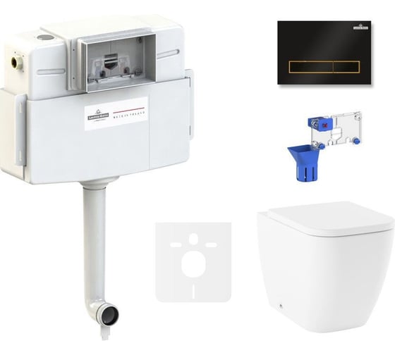 Изображение товара Унитаз приставной Lavinia Boho One в комплекте 5 в 1 87551027