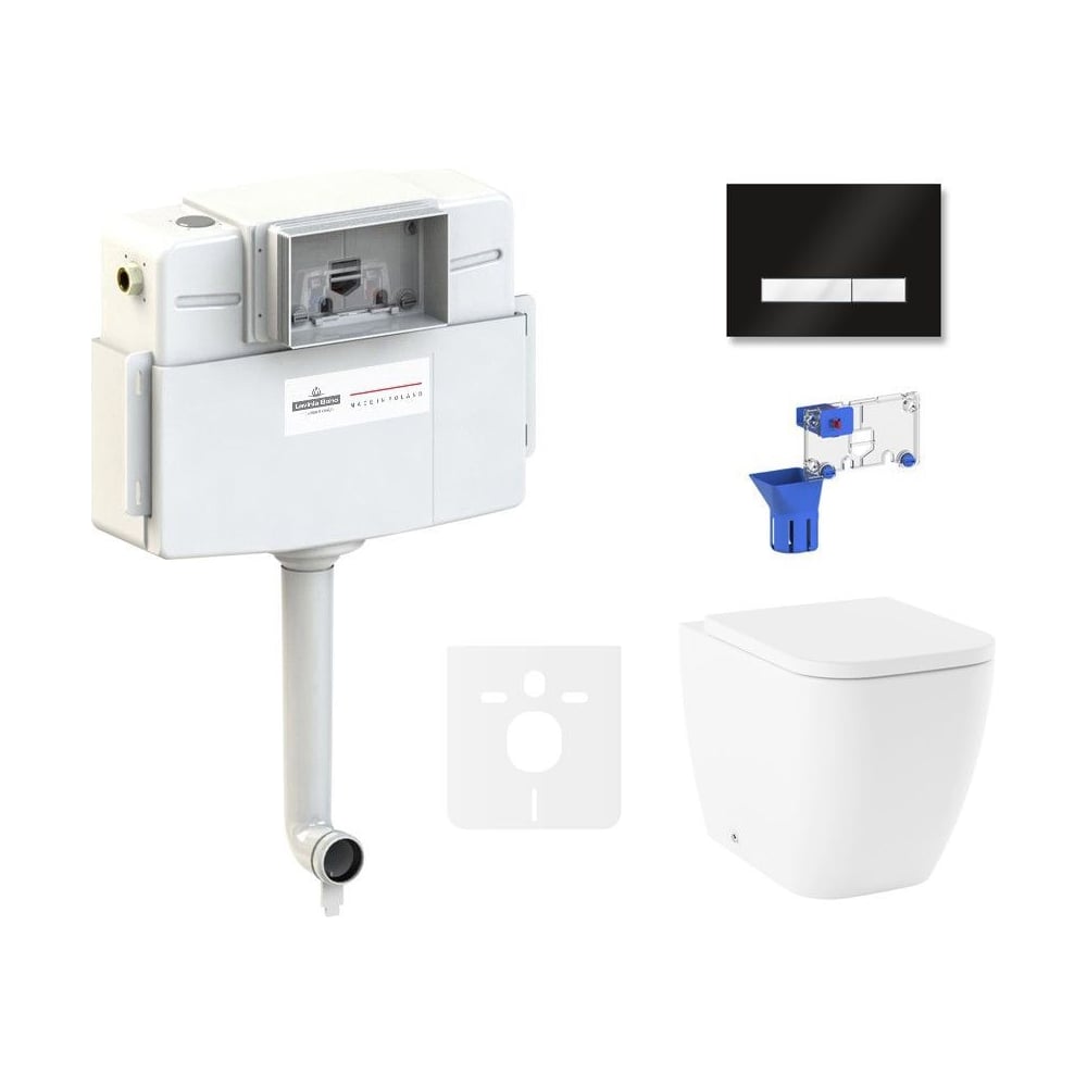 Изображение товара Унитаз приставной Lavinia Boho One с микролифтом и антивсплесковой системой