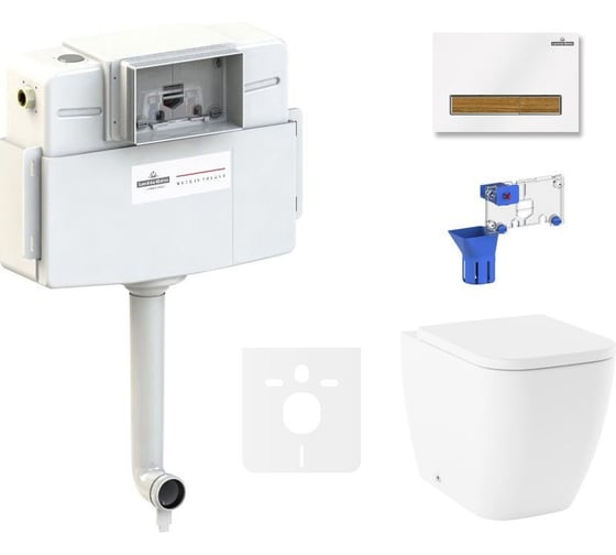 Изображение товара Унитаз приставной Lavinia Boho One в комплекте 5 в 1 87551023