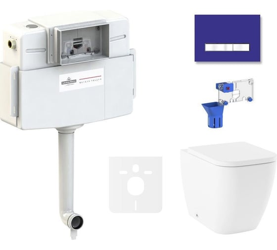 Изображение товара Унитаз приставной Lavinia Boho One в комплекте 5 в 1 87551020