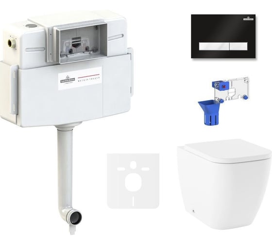 Изображение товара Унитаз приставной Lavinia Boho One в комплекте 5 в 1 87551021