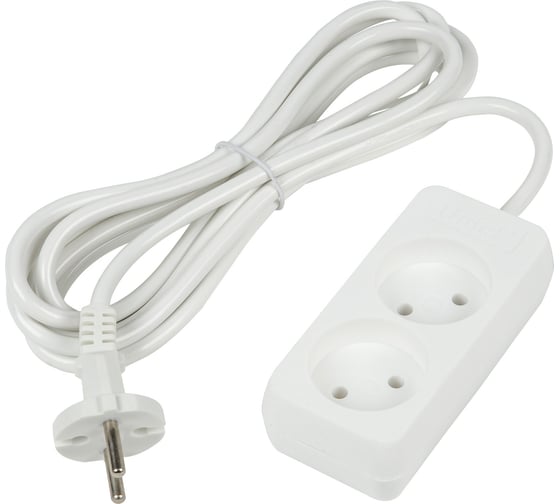 Изображение товара Удлинитель Uniel S-CU2-3 WHITE UL-00009977