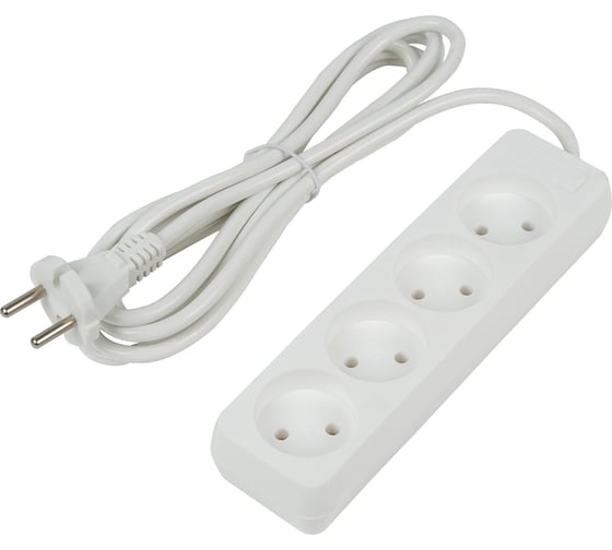 Изображение товара Удлинитель Uniel S-CU4-3 WHITE UL-00009988