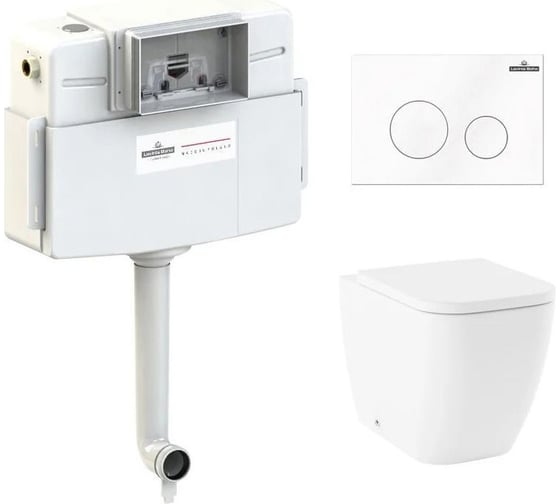 Изображение товара Унитаз приставной Lavinia Boho One в комплекте 4 в 1 77060221