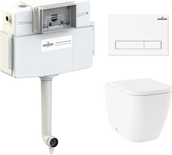 Изображение товара Унитаз приставной Lavinia Boho One в комплекте 4 в 1 77060217