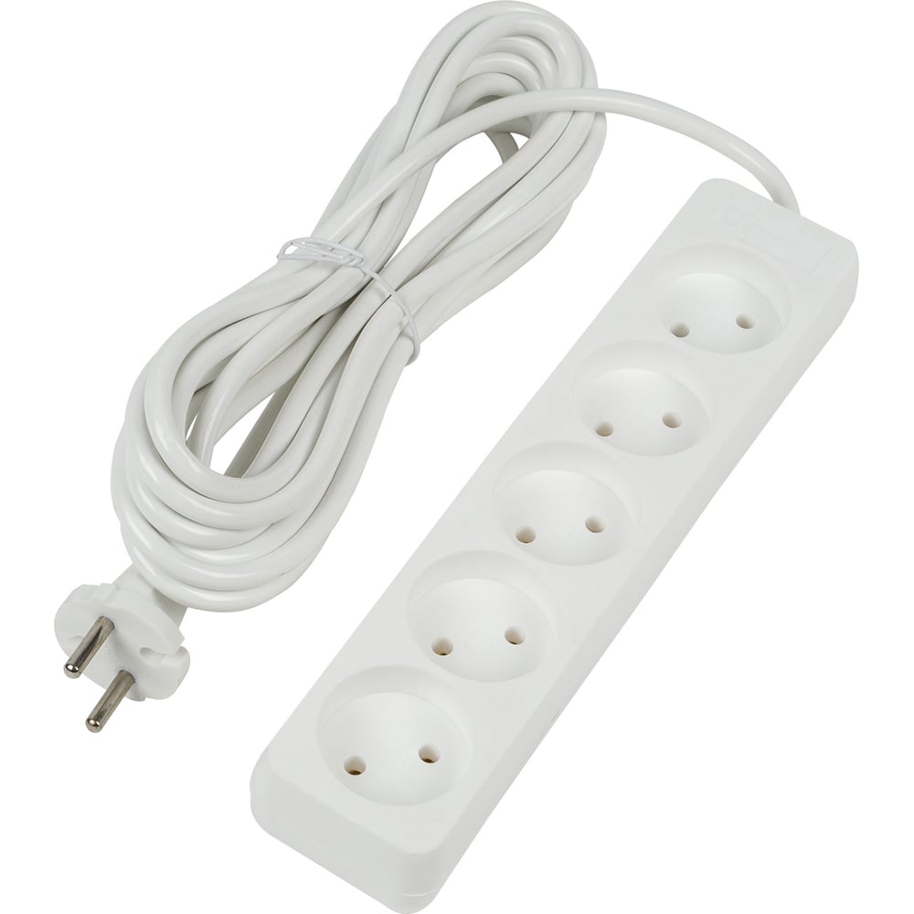 Изображение товара Удлинитель Uniel S-CU5-5 WHITE UL-00009991