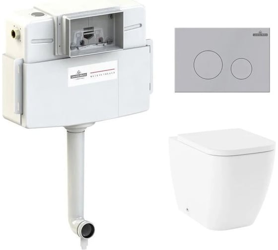 Изображение товара Унитаз приставной Lavinia Boho One в комплекте 4 в 1 77060223