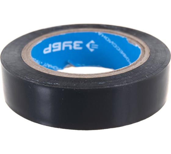 Изображение товара Изолента ПВХ ЗУБР Профессионал Электрик-10, 10 м, 15 мм, черная 1233-2_z02