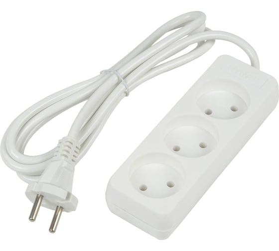 Изображение товара Удлинитель Uniel S-CU3-1,5 WHITE UL-00009979