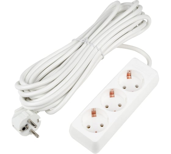 Изображение товара Удлинитель Uniel S-GCU3-7 WHITE UL-00010003