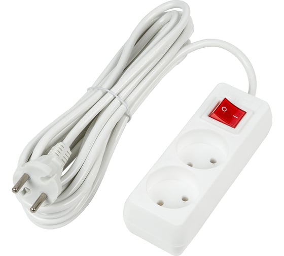 Изображение товара Удлинитель Uniel S-CU2-5B WHITE UL-00009993