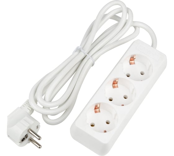 Изображение товара Удлинитель Uniel S-GCU3-2 WHITE UL-00010000