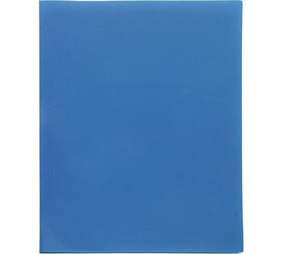 Изображение товара Пластиковая папка Hatber 30 вкладышей А4 корешок 17 мм LINE 500 мкм Синяя, 30шт. 036992