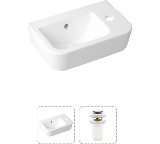 Изображение товара Мини раковина для туалета Lavinia Boho Oneв комплекте 2 в 1 21520936